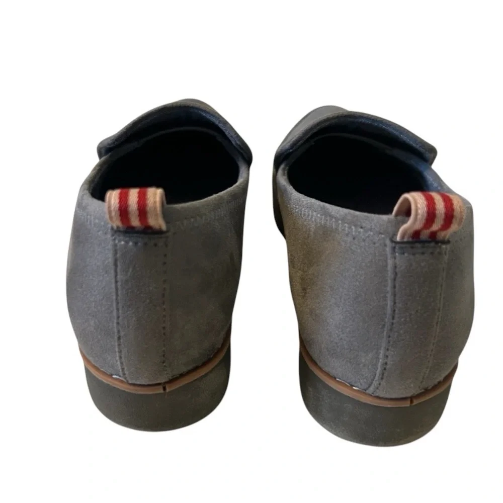 •Dr Scholls Sustainable Comfort Slip On Loafer Sz 6.5 Gray, lug sole